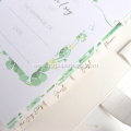Loose Leaf White Leather Wedding Planning Journal